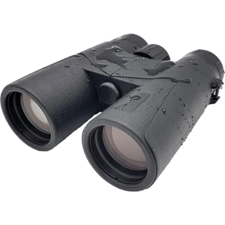 Berger & Schröter Fernglas 30730, 10 x 42mm Dachkant, wasserdicht und beschlagfrei, Schwarz – Bild 1