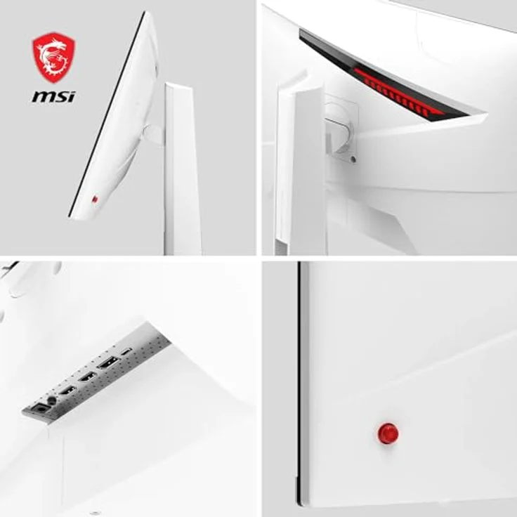 MSI MAG 274URFWDE 27 Zoll UHD Gaming Monitor - Rapid IPS Panel, 160 Hz/0,5ms (GtG), 133% sRGB, VESA DisplayHDR 400 - DisplayPort 1.4a, HDMI, USB Typ-C – Bild 4