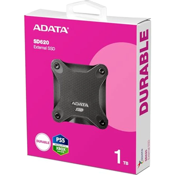 Adata SD620 1TB SSD Czarny (1000 GB), Externe SSD, Schwarz – Bild 6