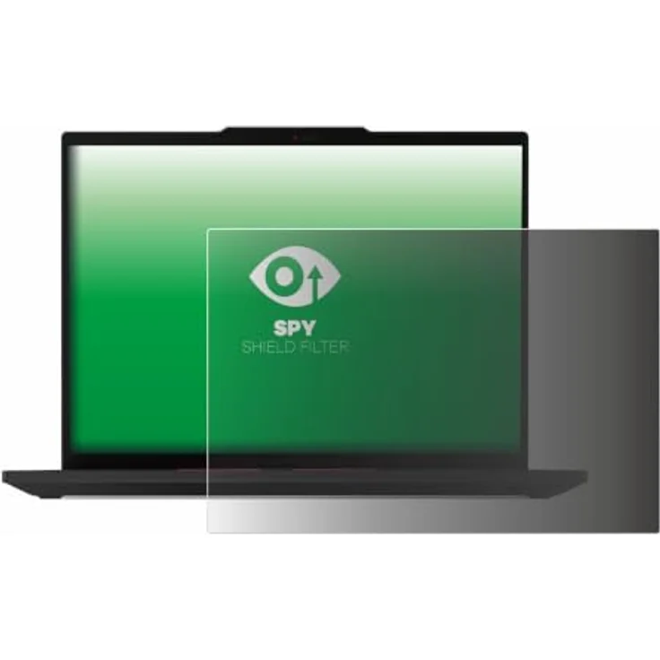 upscreen Blickschutzfilter für Lenovo ThinkPad P14s Gen 5 14", Antibakterieller Displayschutz mit 60° Blickschutz und Blaulichtfilter – Bild 2