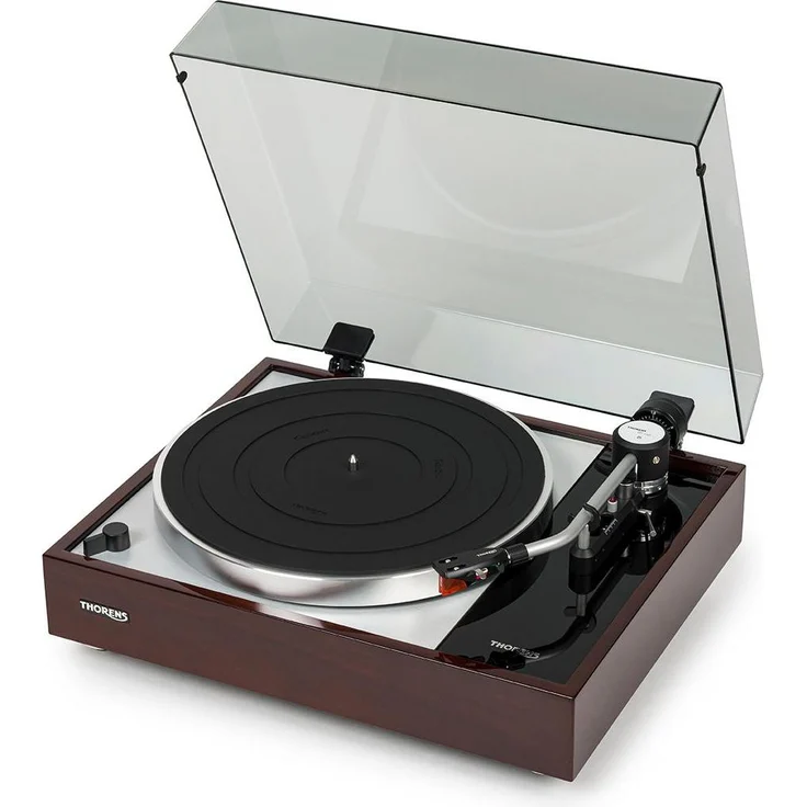 Thorens TD-1500, Plattenspieler mit Riemenantrieb, TP 150 Tonarm und Ortofon 2M Bronze, walnuss