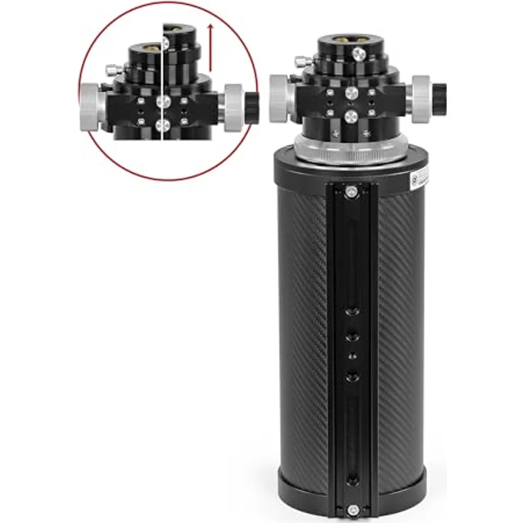 Omegon Cassegrain Teleskop Pro CC 114/1368 OTA, kompaktes Astrofotografie-Teleskop mit 96 % Lichtreflexion und präzisem 2"-Crayford-Okularauszug – Bild 5