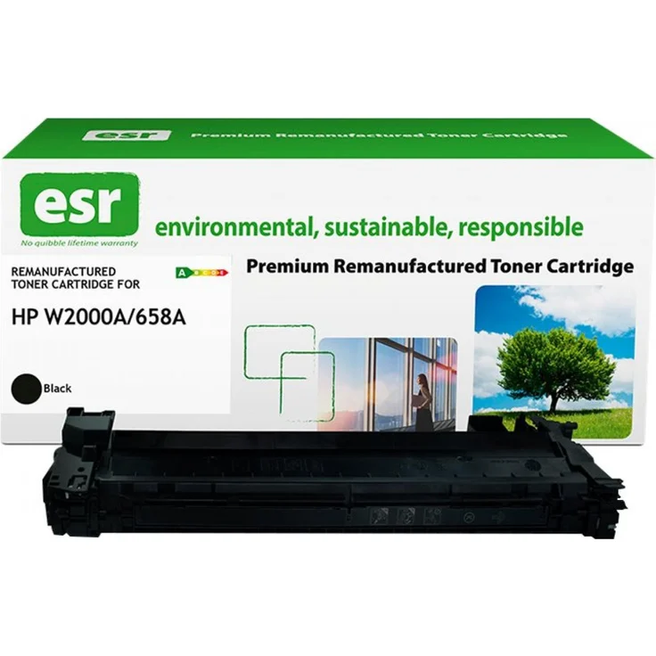 ESR W2000A Toner Cartridge, remanufactured, schwarz, umweltfreundlich und kostensparend