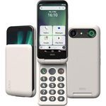 DORO Aurora A20, Smartphone mit 64 GB Speicher, Dual SIM, Bone