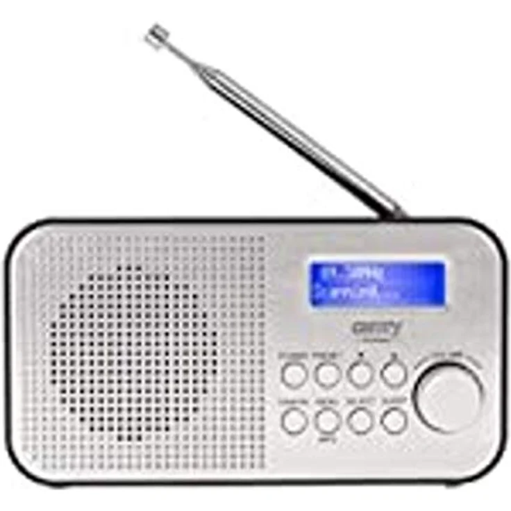 Camry CR1179, Tragbares Radio, weiß/schwarz, (DAB+, DAB, UKW)  – Bild 2