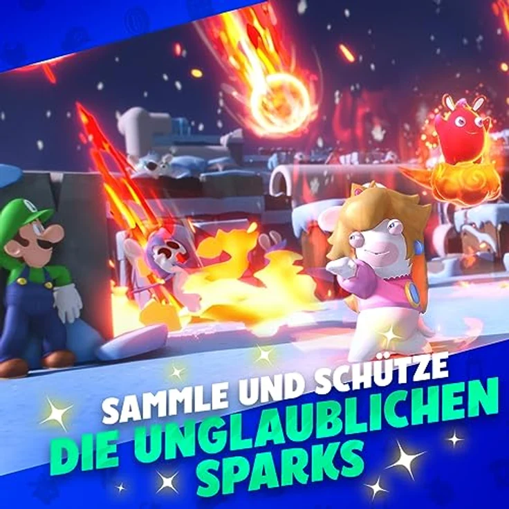 UBISOFT Mario + Rabbids Sparks of Hope - Nintendo Switch, innovatives Kampfsystem, galaktisches Abenteuer, 9 Spielfiguren – Bild 6