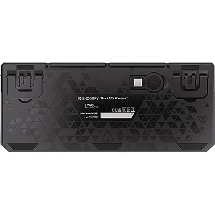 ENDORFY Thock 75% Wireless DE Kailh Box Red, Bluetooth und 2.4 GHz Wireless, PBT Double-Shot Keycaps, Hot-Swap Funktion, Deutsches Layout QWERZ | EY5D018 – Bild 4