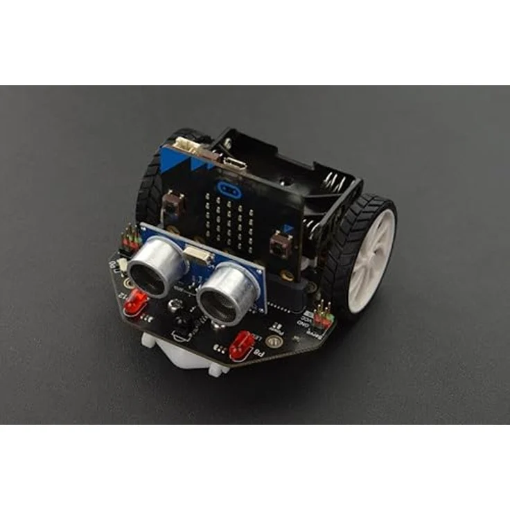 DFRobot micro:Maqueen Lite, micro:bit Roboter mit Linienverfolgungs- und Ultraschallsensoren, kompatibel mit V1 und V2 – Bild 1