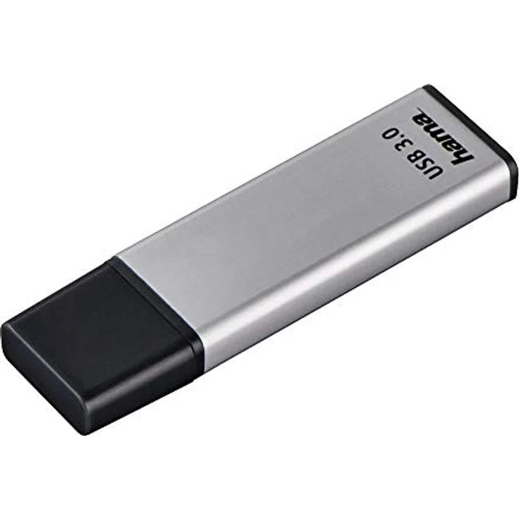 Hama 256GB USB-Stick USB 3.0 Datenstick (40 MB-s Datentransfer, USB-Stick mit Öse zur Befestigung am Schlüsselring, Speicherstick, Memory Stick mit Verschlusskappe, z. B. für Windows-MacBook) silber – Bild 2