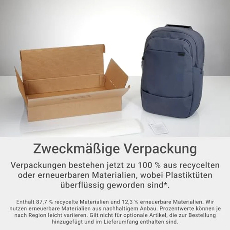 Dell Notebook Rucksack Pro 13-14 Plus, nachhaltiger Rucksack für Laptops bis 35,6 cm (14 Zoll), grau – Bild 7
