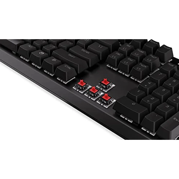 ENDORFY Thock Wireless Red, fullsize Wireless Mechanical Keyboard, QWERTY, Kailh Red switches, RGB, PBT keycaps | EY5A079 – Bild 4