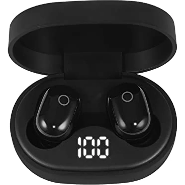 Akai Professional BTE-J15, Kabellose In Ear Kopfhörer mit 160 Stunden Akkulaufzeit, Schwarz – Bild 3