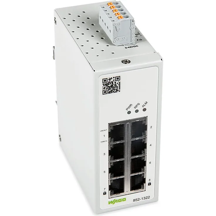 Wago 852-1322, Industrial-Managed-Switch
