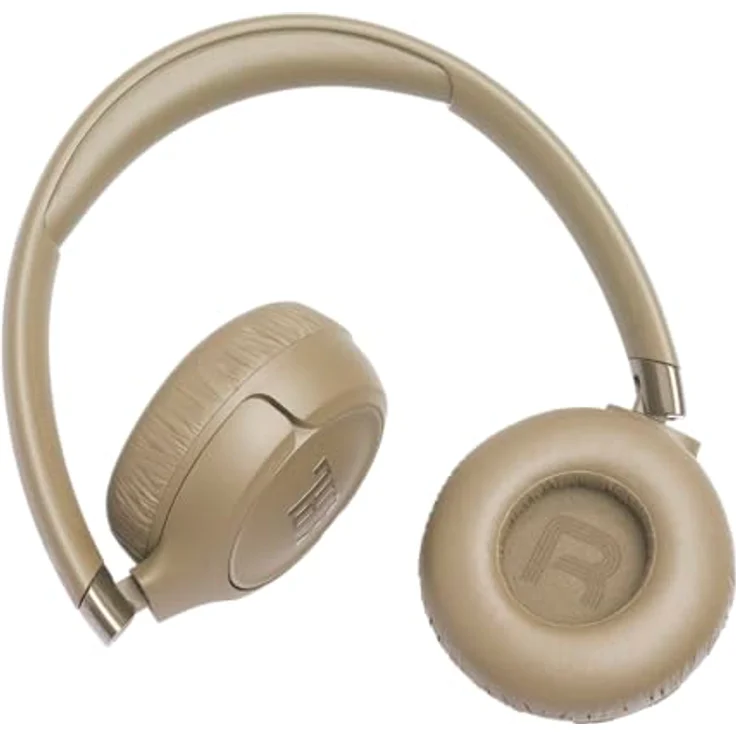 JBL Tune 680 NC, Kabellose On-Ear-Kopfhörer mit adaptivem Noise-Cancelling, Smart Ambient, 76 Stunden Akkulaufzeit, Schnellladefunktion, Beige – Bild 5