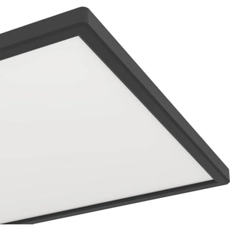 EGLO LED Deckenleuchte Rovito, runde Badezimmer Deckenlampe in Schwarz und Weiß, IP44, 57x30 cm, warmweiß-kaltweiß – Bild 5