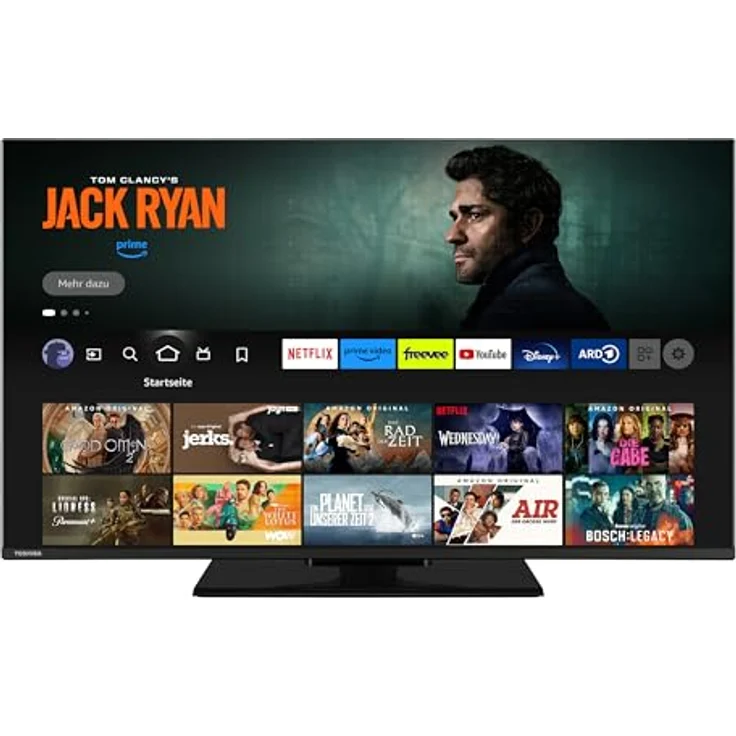 Toshiba 43 Zoll Fernseher Fire TV (Full HD, HDR, Smart TV, Triple-Tuner, Alexa Built-In, Bluetooth) 43LF3F63DAZ – Bild 1