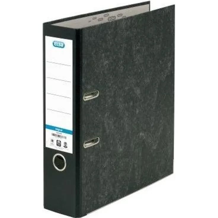 ELBA Aktenordner smart 80mm DIN A4 Papier schwarz