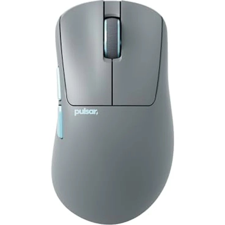 Pulsar Xlite CrazyLight Mini Wireless Gaming Maus, 32.000 DPI, 8K Polling Rate, grau – Bild 1