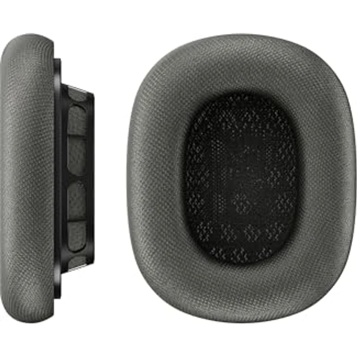 VONMÄHLEN Air Cushions, Ersatz Ohrpolster für AirPods Max, magnetische Befestigung, atmungsaktiv und schweißresistent - schwarz – Bild 5