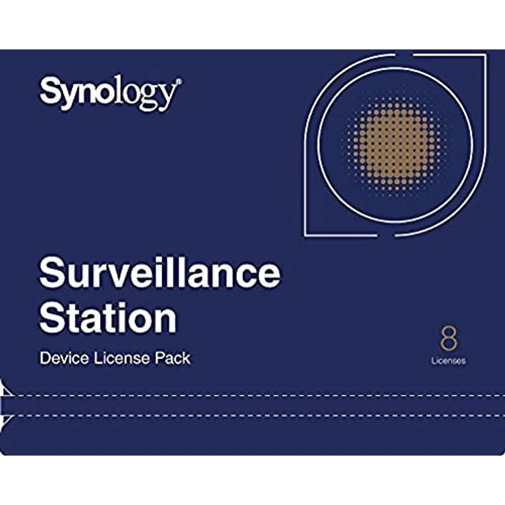 Synology 8 CAM LICENSE PACK FOR, kosteneffizientes NAS mit benutzerfreundlichem Design – Bild 1