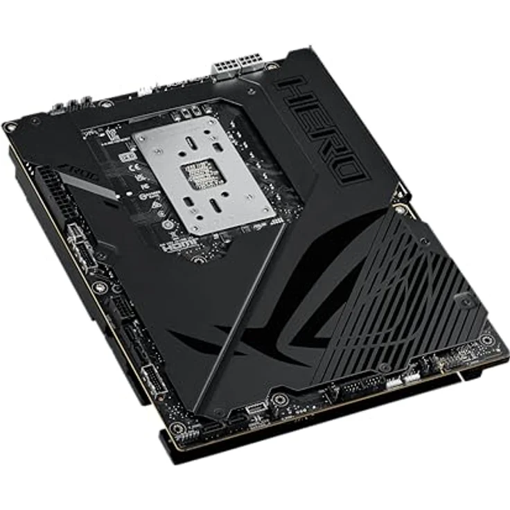 ASUS ROG CROSSHAIR X870E DARK HERO, ATX Gaming Mainboard mit AMD AM5 Sockel, 20+2+2 Power Stages, DDR5, Wi-Fi 7, 10Gb Ethernet, schwarz – Bild 10
