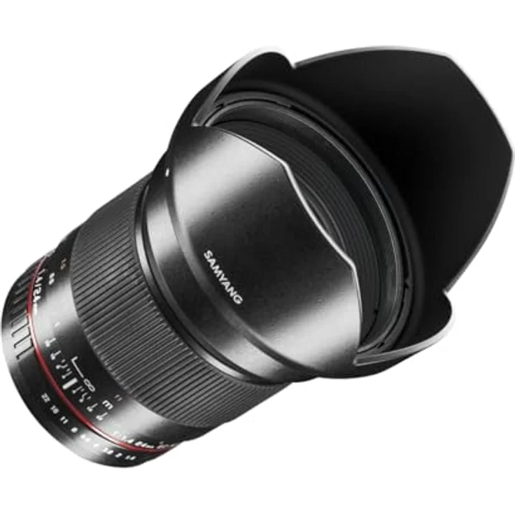 Samyang 24-1,4 Objektiv DSLR Canon EF manueller Fokus Fotoobjektiv, Weitwinkelobjektiv schwarz – Bild 6