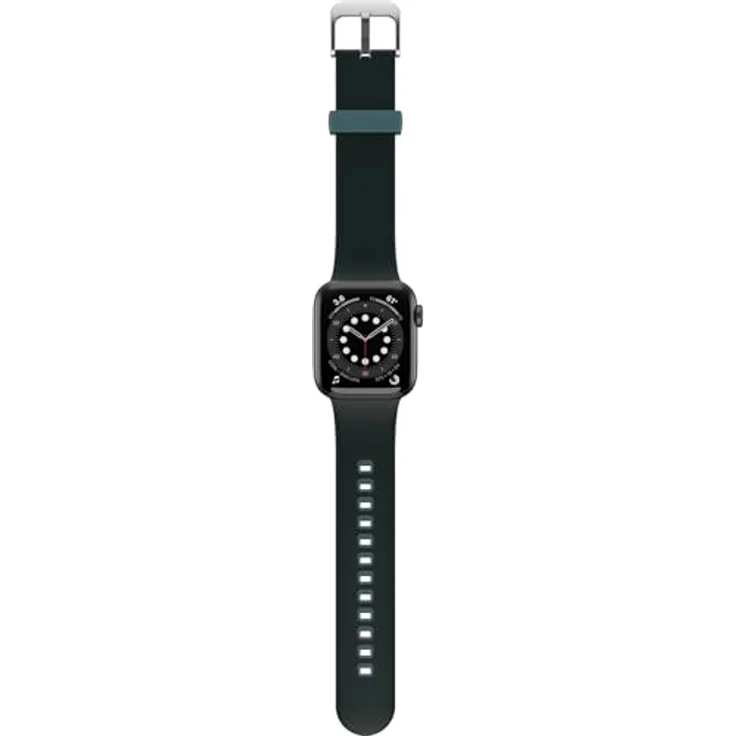 OtterBox All Day Uhrenarmband für Apple Watch, weiches Silikonband 40/41/42mm, bequem, strapazierfähig, Grün/Blau – Bild 1