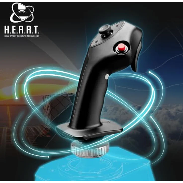 THRUSTMASTER Airbus Add-On Grip für Linkshänder, Joystickgriff A300/A400M, kompatibel mit AVA- und HOTAS-Basen, H.E.A.R.T Technologie – Bild 7
