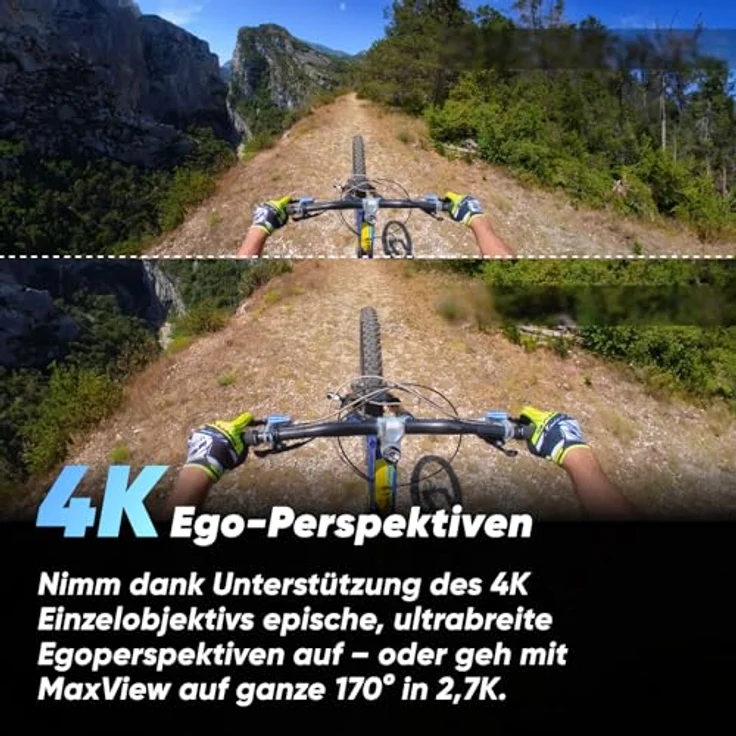 Insta360 X3 Standard Bundle, 360° Action Cam mit 30p, Bluetooth, WLAN und HDR Modus, Schwarz – Bild 6