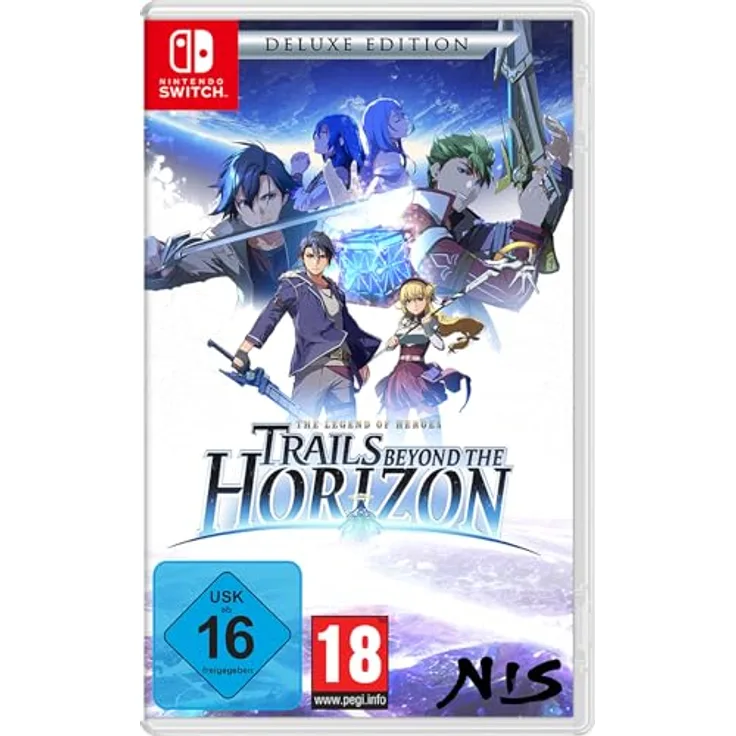 NIS America The Legend of Heroes: Trails beyond the Horizon - Deluxe Edition für Nintendo Switch, neues Gameplay mit Shard Commands und Zeit-Stopp-Z.O.C.