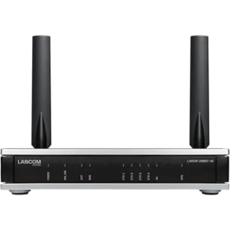 LANCOM 1800EF-4G Router, Hochverfügbare Vernetzung mit 4G, Glasfaser und Ethernet