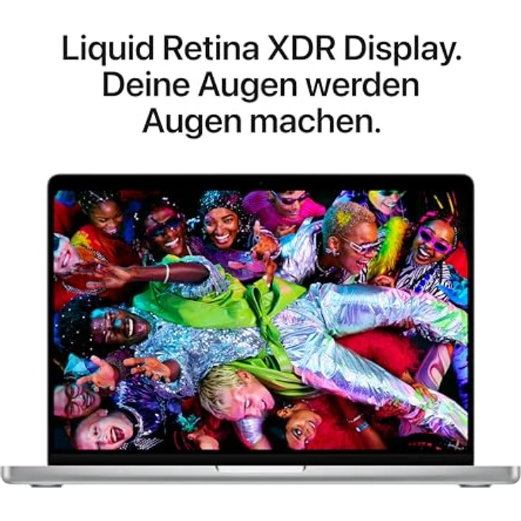 Apple MacBook Pro 14" (2025), M5 Chip, 10-Core CPU/GPU, 16GB RAM, 1TB SSD, Silber, ohne Netzteil – Bild 4