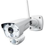 Indexa AC92 Überwachungskamera, 4MP App-Überwachungskamera mit Tag/Nacht-Funktion, wetterfest, 100° Sichtwinkel, 64GB Speicher, integriertes Mikrofon und Lautsprecher