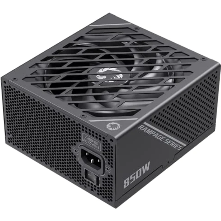 GAMEMAX GX-850 PRO BK PC-Netzteil (850W, 80+ Gold, ATX3.0, PCIe 5.0) - GAMEMAX Gold-Serie mit PCIe5.0-Stromversorgung, vollmodulares Kabelmanagement – Bild 2