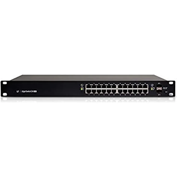 Ubiquiti EdgeSwitch 24 Rackmount Gigabit Managed Switch, 24x RJ-45, 2x SFP, 250W PoE+ (ES-24-250W) – Bild 3
