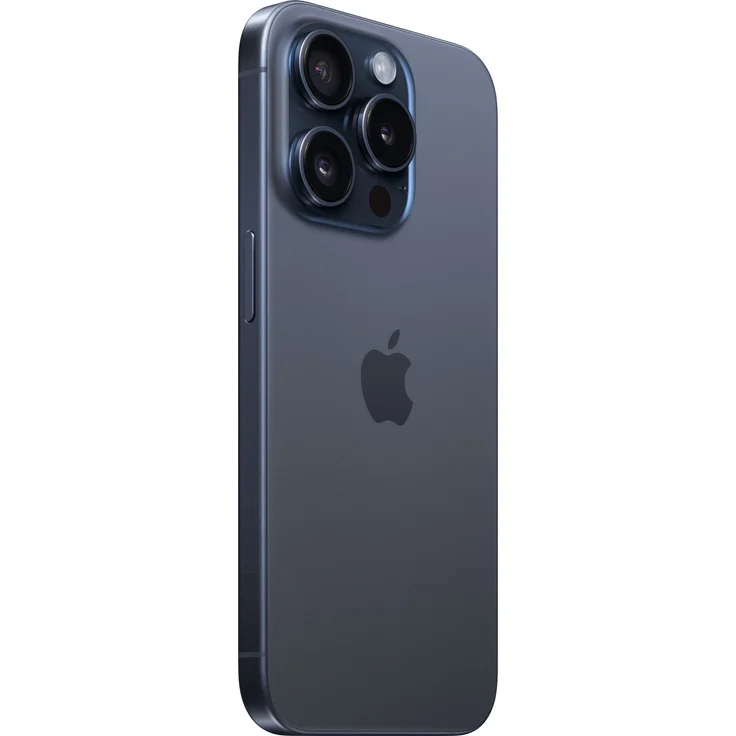 Apple iPhone 15 Pro 5G Smartphone 15,494cm (6,1 Zoll) OLED-Display, 128 GB interner Speicher, iOS 17, Titan Blau – Bild 2