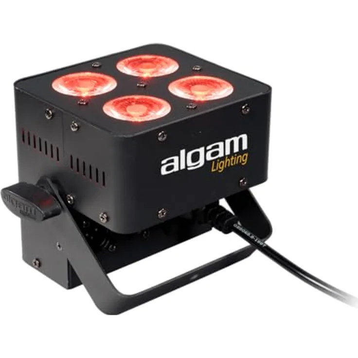 ALGAM LIGHTING PAR 410 QUAD, LED Projektor mit 4 x 10 W RGBW, 8 DMX-Kanälen, IP20, 125 x 125 x 110 mm