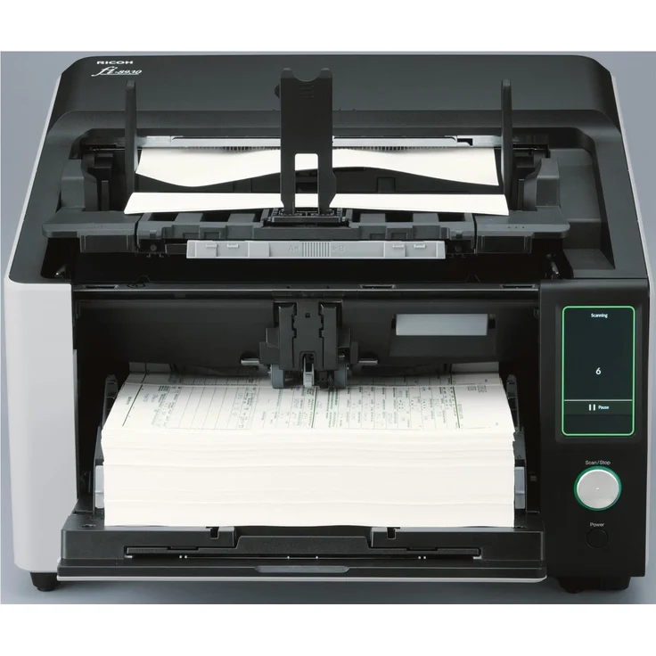 RICOH fi-8930 Dokumentenscanner, 750 Blatt ADF, USB 3.2, 130 Seiten pro Minute, automatischer Papierschutz