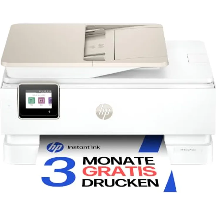 HP ENVY Photo 7930, Multifunktionsdrucker Tintenstrahl A4, Scanner und Kopierer, Farb-Druckqualität