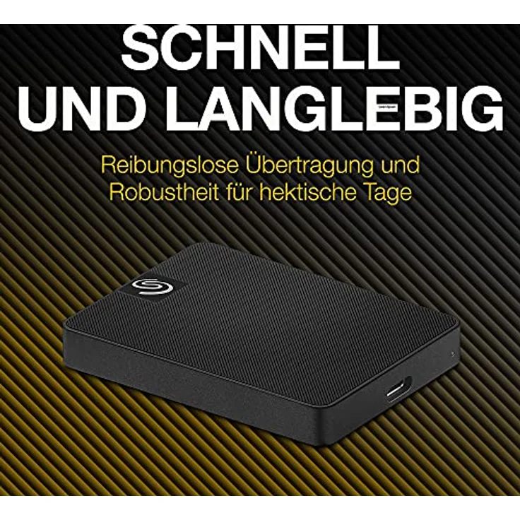 Seagate Expansion SSD 2 TB USB-C 3.0 Black – Bild 3