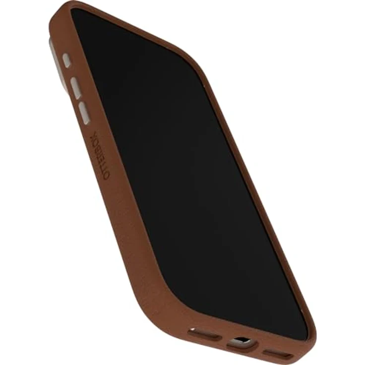 OtterBox Symmetry Series Cactus Leather Hülle für iPhone 17 Pro, stoßfest, 3X Militärstandard getestet, MagSafe-kompatibel, Braun – Bild 3