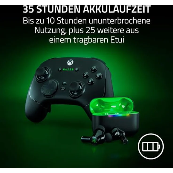 RAZER Hammerhead V3 X HS Xbox, In-ear Wireless Gaming Headset mit Bluetooth, schwarz – Bild 4