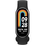 Xiaomi Smart Band 8 Fitness-Tracker, 1,62" AMOLED Display, 16 Tage Akkulaufzeit, 5ATM, SpO2 Tracking, Schlaf-und Pulsüberwachung, 150+ Trainings Modi, Schrittzähler, Graphite Black