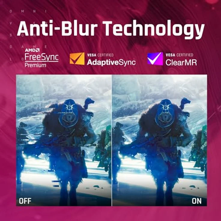 ViewSonic VX2428J 60,5 cm (24 Zoll) Gaming Monitor (Full-HD, IPS, 165 Hz, 1 ms, FreeSync Premium, HDMI, DP, Lautsprecher, Höhenverstellbar) Schwarz – Bild 2