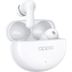 OPPO Enco Air4 Kabellose Kopfhörer mit Surround-Sound, aktive Geräuschunterdrückung, 12 Stunden Akkulaufzeit, geringe Latenz für Gaming und Widerstand IP55, Weiß