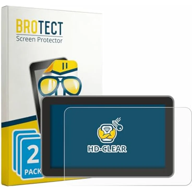 BROTECT Schutzfolie für Bambu Lab H2C, 2 Stück, Ultra-Klar, kratzfest mit Anti-Fingerprint-Beschichtung, Made in Germany – Bild 1