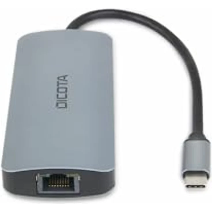 DICOTA USB C 8-in-1 Multi Hub, 4K PD 100W für verbesserte Konnektivität – Bild 6