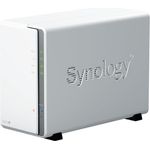 Synology DS223j 2-Bay Diskstation NAS 8TB Bundle mit 2X HAT3300-4T, Realtek RTD1619B 4-Core 1.7 GHz, 1GB DDR4 Ram, 1x RJ-45 1GbE LAN-Port