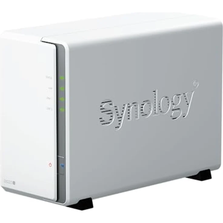 Synology DS223j 2-Bay Diskstation NAS 8TB Bundle mit 2X HAT3300-4T, Realtek RTD1619B 4-Core 1.7 GHz, 1GB DDR4 Ram, 1x RJ-45 1GbE LAN-Port – Bild 1