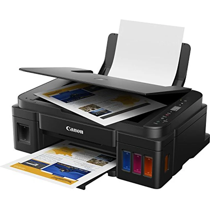 Canon PIXMA G2410, Tintenstrahl, Farbdruck, 4800 x 1200 DPI, Farbkopieren, A4, Schwarz – Bild 2